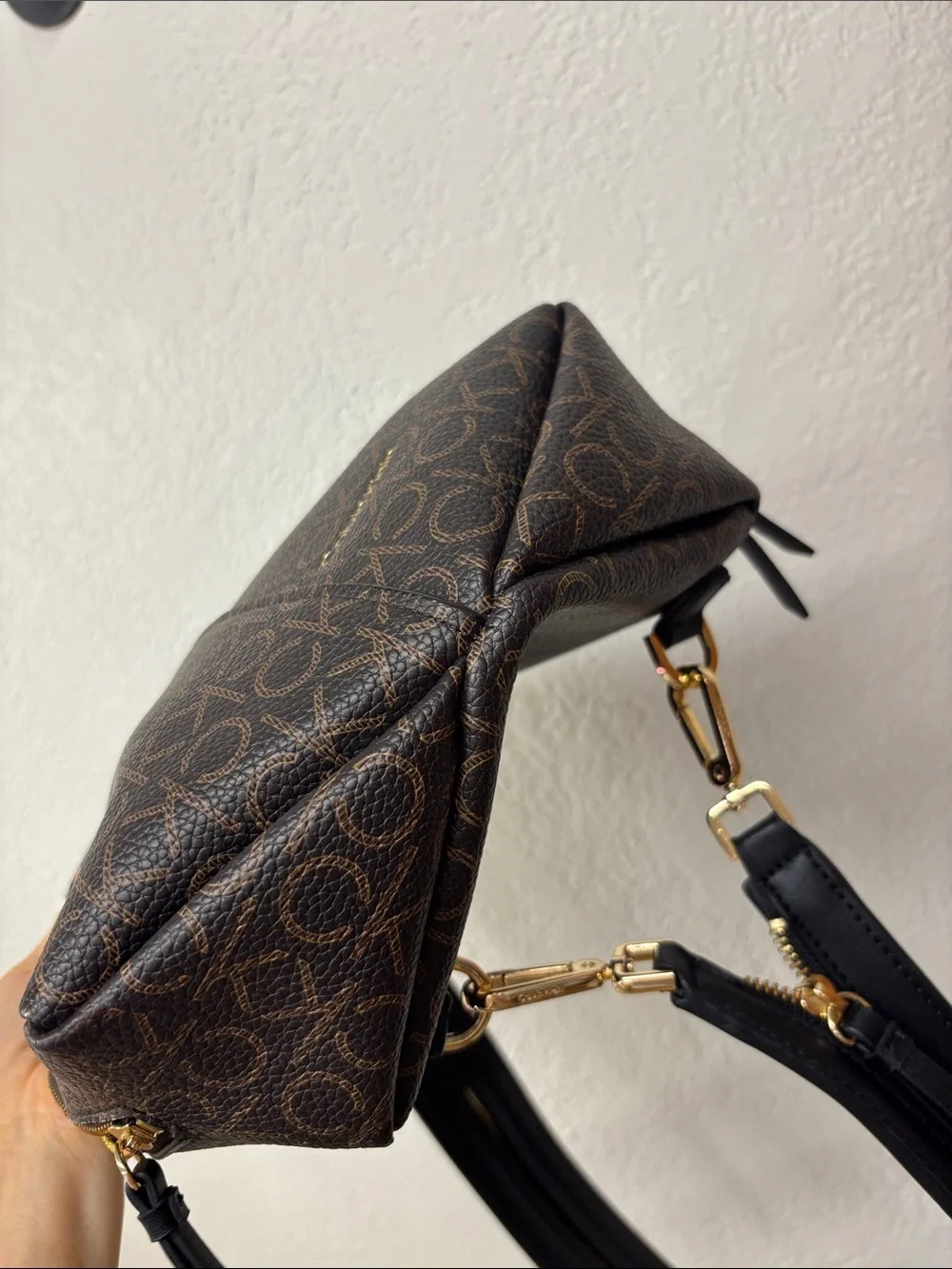 Calvin Klein Millie Signature Convertible Sling Backpack